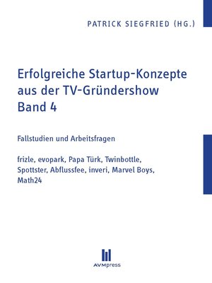 cover image of Erfolgreiche Startup-Konzepte aus der TV-Gründershow